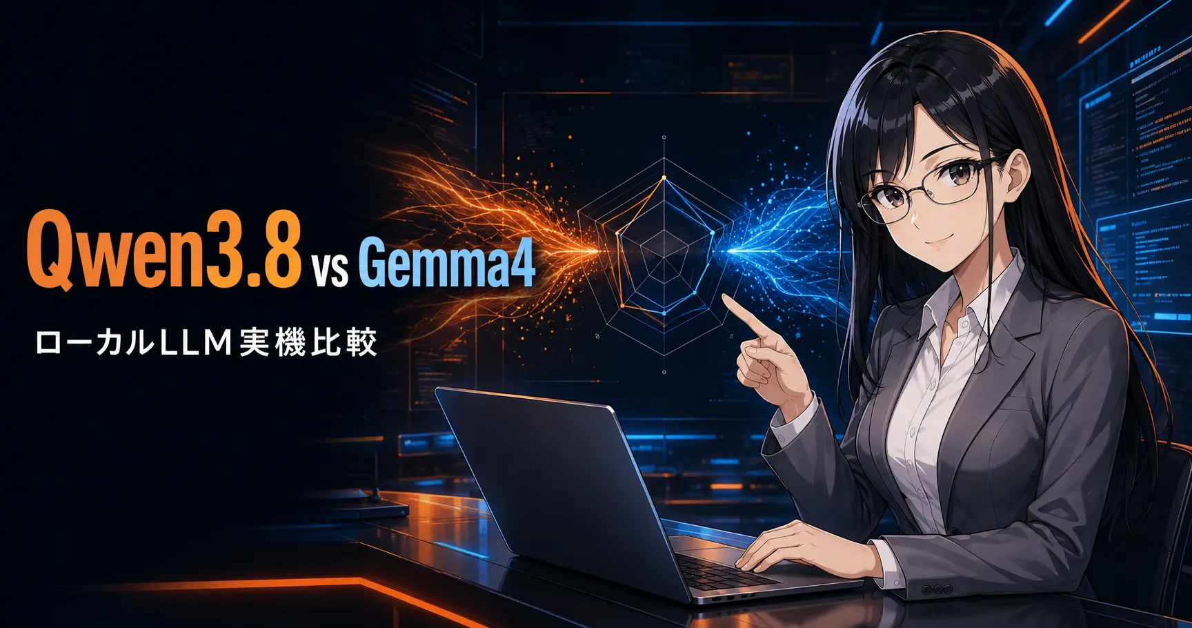Qwen3.8:27BとGemma4:26B-A4Bを実機比較 M2 Maxではどちらが速く、実用的だったのか