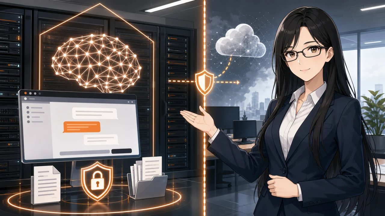 ローカルLLMとは？クラウド型生成AIとの違いをわかりやすく解説